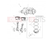 Polaris 2015 ATV SCRAMBLER XP 1000 (A15SVE95AW) ENGINE | ENGINE, CRANKSHAFT and PISTON - A15SVE95AW (49ATVCRANKSHAFT14SCRAM)