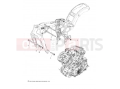 INDIAN 2015 SCOUT - N15MSA00AA/AB/AC/AE ENGINE » ENGINE, MOUNTING - (49INDIANENGINEMTG15SCOUT)
