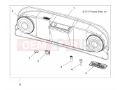 Polaris 2015 LEV GEM ALL OPTIONS - L15G2/4/6 ELECTRICAL » ELECTRICAL, OPTIONS, STEREO PACKAGE, US - ALL OPTIONS (49GEMOPTIONS11STEREO)