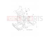Polaris 2015 LEV GEM ALL OPTIONS - L15G2/4/6 FRAME » FRAME, FRONT SUPPORT - ALL OPTIONS (49GEMOPTIONS13SUPPORT)