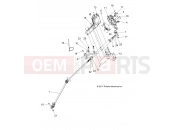 Polaris 2015 LEV GEM ALL OPTIONS - L15G2/4/6 STEERING » STEERING, COLUMN, STANDARD - ALL OPTIONS (49GEMSTEER15COLUMN)