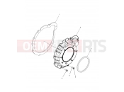 Polaris 2015 RANGER RANGER HST - R151DPD1AA/2D ENGINE » ENGINE, FLYWHEEL COVER - (49BRUTUSFLYWHEEL15DSL2)