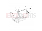 Polaris 2015 RANGER RANGER HST - R151DPD1AA/2D ENGINE » ENGINE, FUEL INJECTION PUMP, DELIVERY PIPE - (49BRUTUSFUELPUMP15DSL)