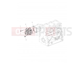 Polaris 2015 RANGER RANGER HST - R151DPD1AA/2D ENGINE » ENGINE, WATER PUMP - (49BRUTUSWATRPMP15DSL)