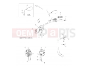 VICTORY 2015 BOARDWALK, INTL (V15RW36EE) STEERING » STEERING, CONTROLS and MIRRORS - (49VICMIRRORS12JP)