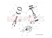 VICTORY VISION ALL OPTIONS (V15SW36) ENGINE » ENGINE, CRANKSHAFT and PISTON - ALL OPTIONS (49VICPISTON08VN)