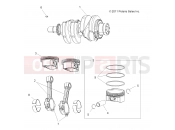 POLARIS SCRAMBLER 850 XP HO/EPS - A14GH85AD/EAI ENGINE » ENGINE, CRANKSHAFT and PISTON - (49ATVCRANKSHAFT12SPTRGEPS850)