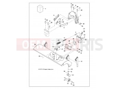 POLARIS BRUTUS FRONT MOUNT ANGLE BROOM ACCESSORY - D142M9JDJ-BRM ANGLE BROOM | ANGLE BROOM, MAIN FRAME - D142M9JDJ-BRM (49BRUTUSFRAME6675)