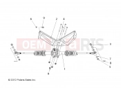 Polaris 2014 LEV GEM ALL OPTIONS - L14G2/4/6 STEERING » STEERING, RACK ASM. - ALL OPTIONS (49STEER13RACK)