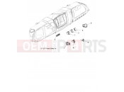 POLARIS GEM EM1400 FLATBED - L14U2AAEFA/VEFA/PEFA ELECTRICAL | ELECTRICAL, DASH INSTRUMENTS and CONTROLS -  L14U2AAEFA/VEFA/PEFA (49LEVDASH14EM)