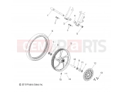VICTORY JACKPOT ALL OPTIONS (V14XB36) WHEELS » WHEELS, FRONT, BILLET - ER INTL (49VICWHEELFRT11JP)