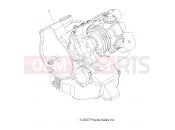 Polaris 2012 ATV TRAIL BOSS 330 (A12EA32AA) ENGINE » ENGINE, SHORT BLOCK - (49ATVENGINE08TB)