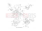 Polaris 2012 ATV TRAIL BLAZER 330 (A12NA32AA) ENGINE | ENGINE, CYLINDER and HEAD - A12NA32AA (49ATVCYLINDER12TB)