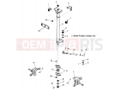 POLARIS PHOENIX 200 (A12PB20AF) STEERING » STEERING, STEERING POST and TIE RODS - (49ATVSTEERING10PHX)