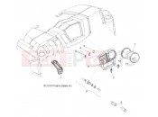 POLARIS RANGER XP 800 - R12TH76/TH7E/TX7E ELECTRICAL | ELECTRICAL, DASH INSTRUMENTS and CONTROLS - R12TH76/TH7E/TX7E ALL OPTIONS (49RGRDASH118004X4)