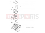 POLARIS RANGER XP 800 - R12TH76/TH7E/TX7E ENGINE | ENGINE, PISTON and CYLINDER - R12TH76/TH7E/TX7E ALL OPTIONS (49RGRPISTON077006X6)
