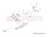 VICTORY KINGPIN - V12CB36NP/NPC/NPA DRIVE TRAIN » DRIVE TRAIN, SHIFT LINKAGE - (49VICSHIFTLINK11KP)