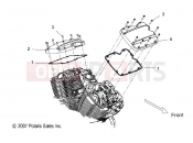 VICTORY KINGPIN - V12CB36NP/NPC/NPA ENGINE » ENGINE, VALVE COVERS - (49VICVALVECVR08VEGAS)