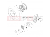 POLARIS TRAIL BOSS 330 (A11EA32AA) WHEELS | WHEELS, FRONT - A11EA32AA (49ATVWHEELFRT10TBLZR)