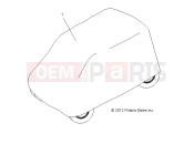 Polaris 2011 LEV GEM - e2/e4/e6/eS/eL/eLXD ACCESSORIES » ACCESSORIES, OPTIONS, STORAGE COVER - e2/e4/e6/e6wSopt (49GEMOPTIONS11CVR)