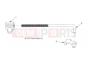 Polaris 2011 LEV GEM - e2/e4/e6/eS/eL/eLXD BODY » BODY, LINKAGE ROD, PACK LATCH - e2/e4/e6 (49GEMBODY11LINKAGE)