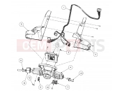 Polaris 2011 LEV GEM - e2/e4/e6/eS/eL/eLXD ELECTRICAL » ELECTRICAL, COLUMN STEERING PASSENGER - e2/e4/e6 (49GEMELECTRICAL11COLUMN)