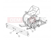 Polaris 2011 LEV GEM - e2/e4/e6/eS/eL/eLXD FRAME | FRAME, OPTIONS, BUMPER, FRONT, RUGGED - e2/e4/e6/eS/eL/eLXD (49GEMOPTIONS11BUMPERRGD)