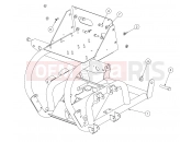 Polaris 2011 LEV GEM - e2/e4/e6/eS/eL/eLXD FRAME » FRAME, SUPPORT, FRONT - (49GEMFRAME11FRT)