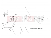Polaris 2010 ATV TRAIL BOSS 330 (A10EA32AA) ELECTRICAL » ELECTRICAL, WIRE HARNESS - (49ATVHARNESS10BOSS)