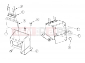 Polaris 2010 LEV GEM - E2/E4/E6/ES/EL/ELXD DRIVE LINE » DRIVE LINE, BRACKET - e2/e4/e6/eS/eL/eLXD (49GEMDRIVELINE11BRACKET)