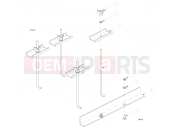 Polaris 2010 LEV GEM - E2/E4/E6/ES/EL/ELXD ELECTRICAL » ELECTRICAL, BATTERY HOLD DOWN 12 VOLT - eL (49GEMELECTRICAL11BATTERYHOLD12EL)