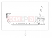 Polaris 2010 LEV GEM - E2/E4/E6/ES/EL/ELXD FRAME » FRAME, HARD DOOR - e4 (49GEMFRAME11E4HD)