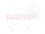 Polaris 2010 LEV GEM - E2/E4/E6/ES/EL/ELXD WHEELS » WHEELS, COMPONENTS, END, 7.56 INCH, DISC 4 BOLT - e2/e6 (49GEMWHEELS11END7.56)