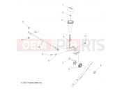 Polaris 2009 ATV TRAIL BOSS 330 (A09CA32AA) DRIVE TRAIN | DRIVE TRAIN, GEAR SELECTOR - A09CA32AA (49ATVGEARSELECT08BOSS)