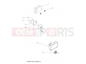 Polaris 2009 ATV TRAIL BOSS 330 (A09CA32AA) ELECTRICAL | ELECTRICAL, HEADLIGHTS, TAILIGHTS and BULBS - A09CA32AA (49ATVHEADLIGHT08BOSS)