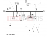 Polaris 2009 ATV TRAIL BOSS 330 (A09CA32AA) ELECTRICAL » ELECTRICAL, WIRE HARNESS - (49ATVHARNESS08BOSS)