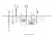 Polaris 2009 ATV TRAIL BLAZER 330 (A09BA32AA) ELECTRICAL » ELECTRICAL, HARNESS - (49ATVHARNESS08TB)