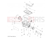 Polaris 2009 ATV TRAIL BLAZER 330 (A09BA32AA) ENGINE | ENGINE, AIR INTAKE SYSTEM - A09BA32AA (49ATVAIRBOX08TB)