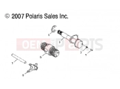 Polaris 2009 ATV PHOENIX 200 QUAD (A09PB20EB) DRIVE TRAIN » DRIVE TRAIN, DRUM SHIFT - (49ATVSHIFT09PHXQD)