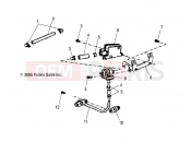 Polaris 2009 ATV PHOENIX 200 QUAD (A09PB20EB) ENGINE » ENGINE, AIR INJECTION SYSTEM - (4999202509920250A04)