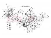 Polaris 2009 ATV PHOENIX 200 QUAD (A09PB20EB) ENGINE » ENGINE, CRANKCASE - (4999202509920250A06)