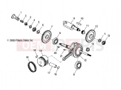 Polaris 2009 ATV PHOENIX 200 QUAD (A09PB20EB) ENGINE » ENGINE, CRANKSHAFT and PISTON - (4999202509920250A05)