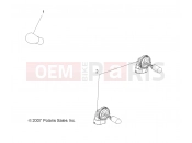 Polaris 2009 ATV SCRAMBLER 2X4 INTL (A09BA50FA) ELECTRICAL | ELECTRICAL, BULBS - A09BA50FA (49ATVBULBS08SCRAM)