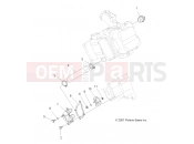 Polaris 2009 ATV SCRAMBLER 2X4 INTL (A09BA50FA) ENGINE | ENGINE, WATER PUMP - A09BA50FA (49ATVWATERPUMP08SCRAM)