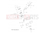 Polaris 2009 ATV SCRAMBLER 2X4 INTL (A09BA50FA) STEERING | STEERING, HANDLEBAR and CONTROLS - A09BA50FA (49ATVHANDLEBAR08SCRAM)