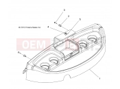 Polaris 2009 LEV GEM - E2/E4/E6/ES/EL/ELXD BODY » BODY, DASH UPPER - e2/e4/e6/eS/eL/eLXD (49GEMBODY11DASHE2)