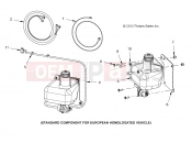 Polaris 2009 LEV GEM - E2/E4/E6/ES/EL/ELXD BODY » BODY, OPTIONS, WINDSHIELD WASHER KIT (0107-035980) - e2/e4/e6/eS/eL/eLXD (49GEMOPTIONS11WASHER)