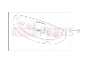 Polaris 2009 LEV GEM - E2/E4/E6/ES/EL/ELXD RH DRIVE » RH DRIVE, DASH UPPER - e2/e4/eS/eL/eLXD (49GEMRHDRIVE11DASH)
