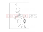 Polaris 2009 LEV GEM - E2/E4/E6/ES/EL/ELXD STEERING » STEERING, KNUCKLE, LEFT W/OFFSET EXTENSION - e6/eL/eLXD (49GEMSTEER11KNUCKLELTE6)
