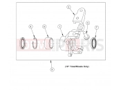 Polaris 2009 LEV GEM - E2/E4/E6/ES/EL/ELXD STEERING » STEERING, KNUCKLE, RIGHT, 7.56 DISC - e2/eS (49GEMSTEER11KNUCKLERT)